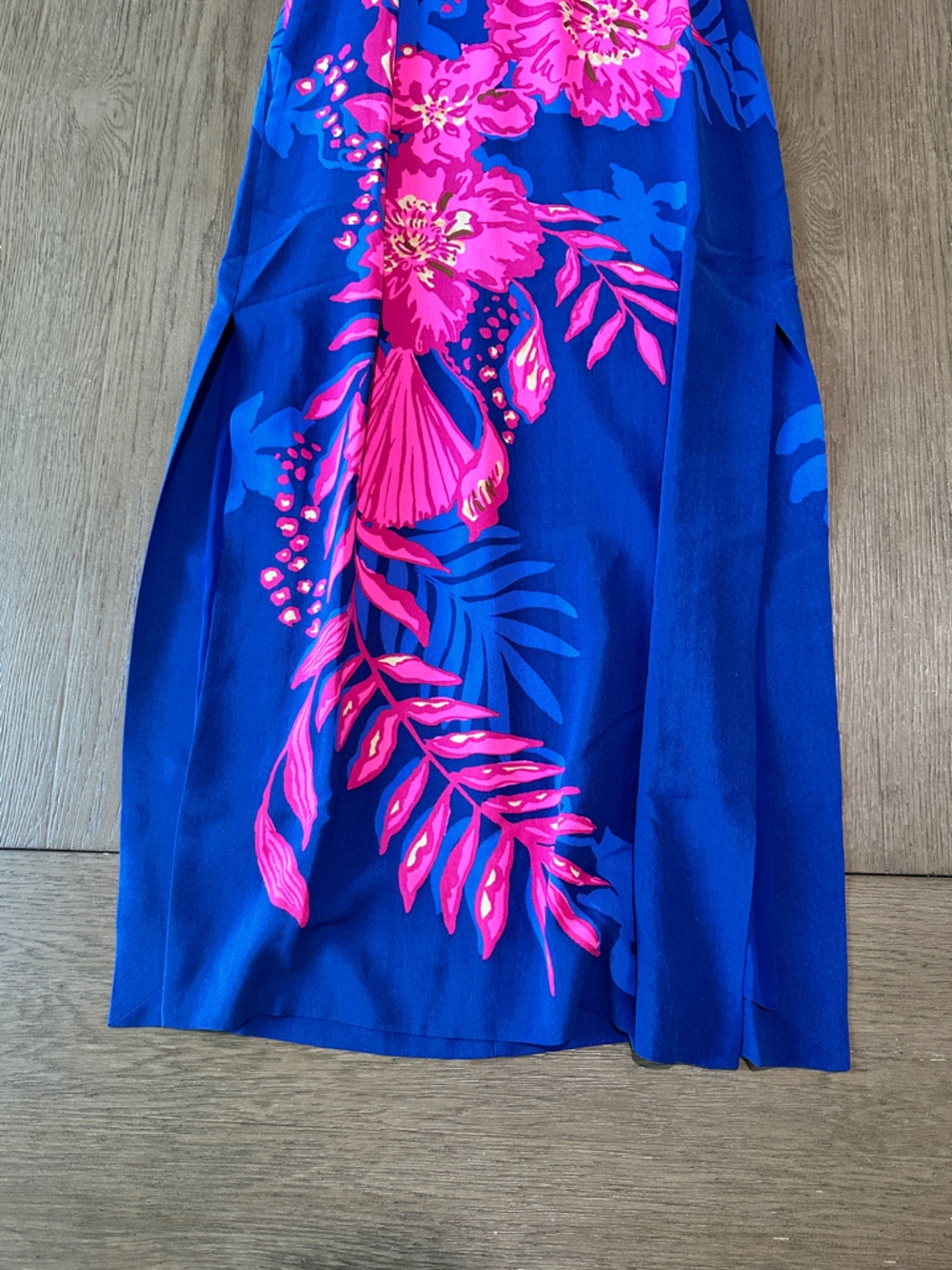 Lilly Pulitzer Floral Maxi Dress Belted Size 10 - Picture 5 of 13